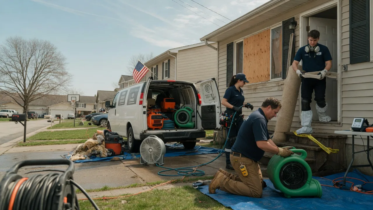 Water Damage Restoration in Vancourt, TX near me